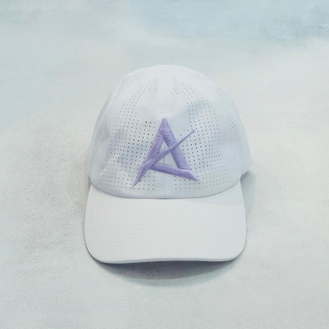 AKIV Running Pro White Cap | Embroidery Light Purple A Edition
AKIV 輕盈透汗白色運動帽 | 刺繡淺紫色A版