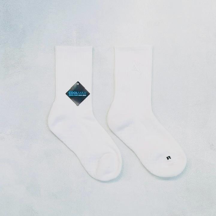 AKIV High-Cut Coolmax Running White Socks Unisex | Free Size | White A Edition
AKIV 高筒Coolmax白色跑步襪男女款 | 均碼 | 白色A版