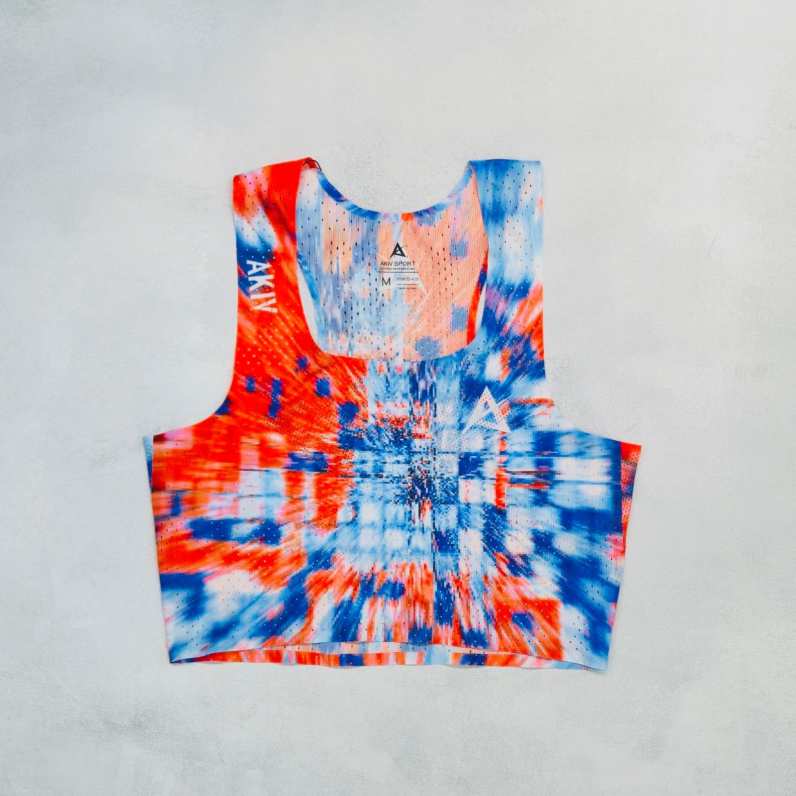 AKIV Elite Top Women | Dynamic Flow
AKIV 精英比賽短版背心女裝 | 立體流影