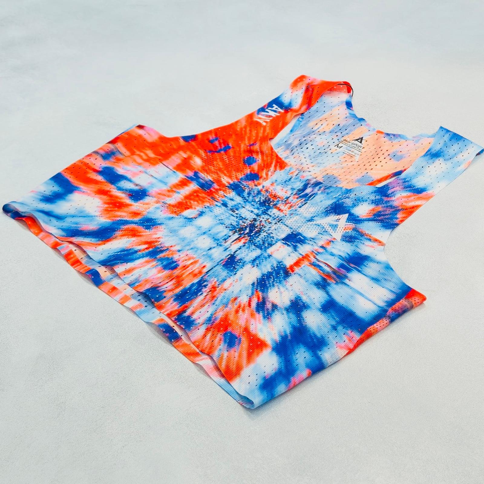 AKIV Elite Top Women | Dynamic Flow
AKIV 精英比賽短版背心女裝 | 立體流影