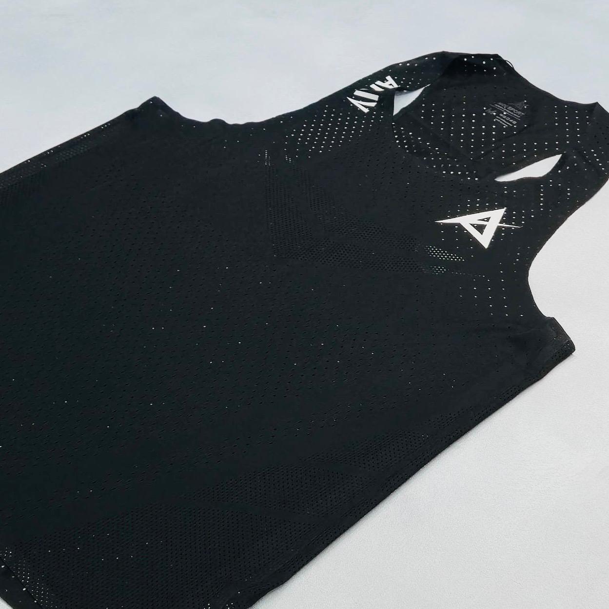 AKIV Elite Black Singlet Unisex | White A
AKIV 精英黑色比賽背心男女款 | 白色A版
