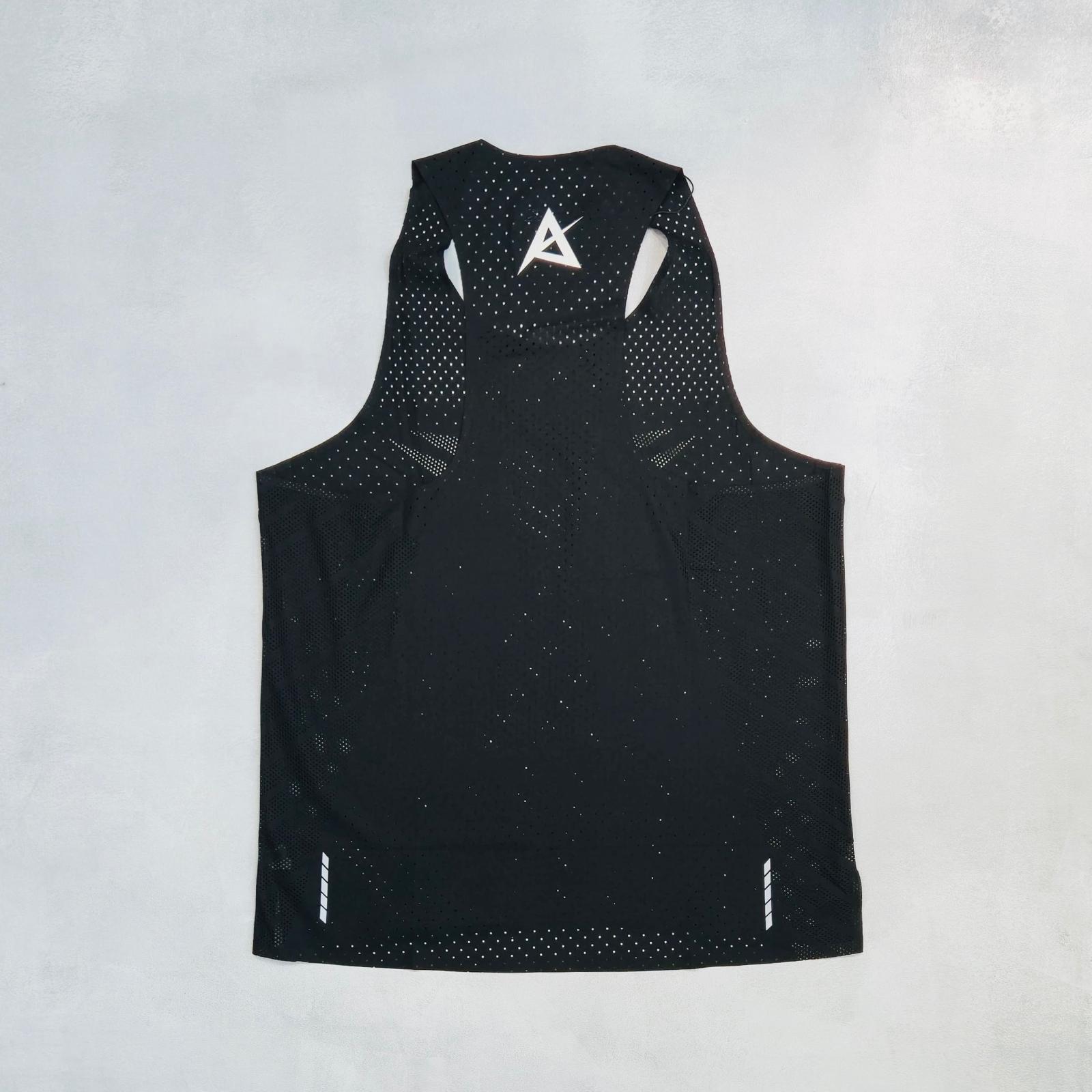 AKIV Elite Black Singlet Unisex | White A
AKIV 精英黑色比賽背心男女款 | 白色A版