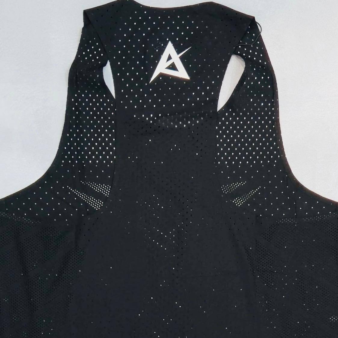 AKIV Elite Black Singlet Unisex | White A
AKIV 精英黑色比賽背心男女款 | 白色A版