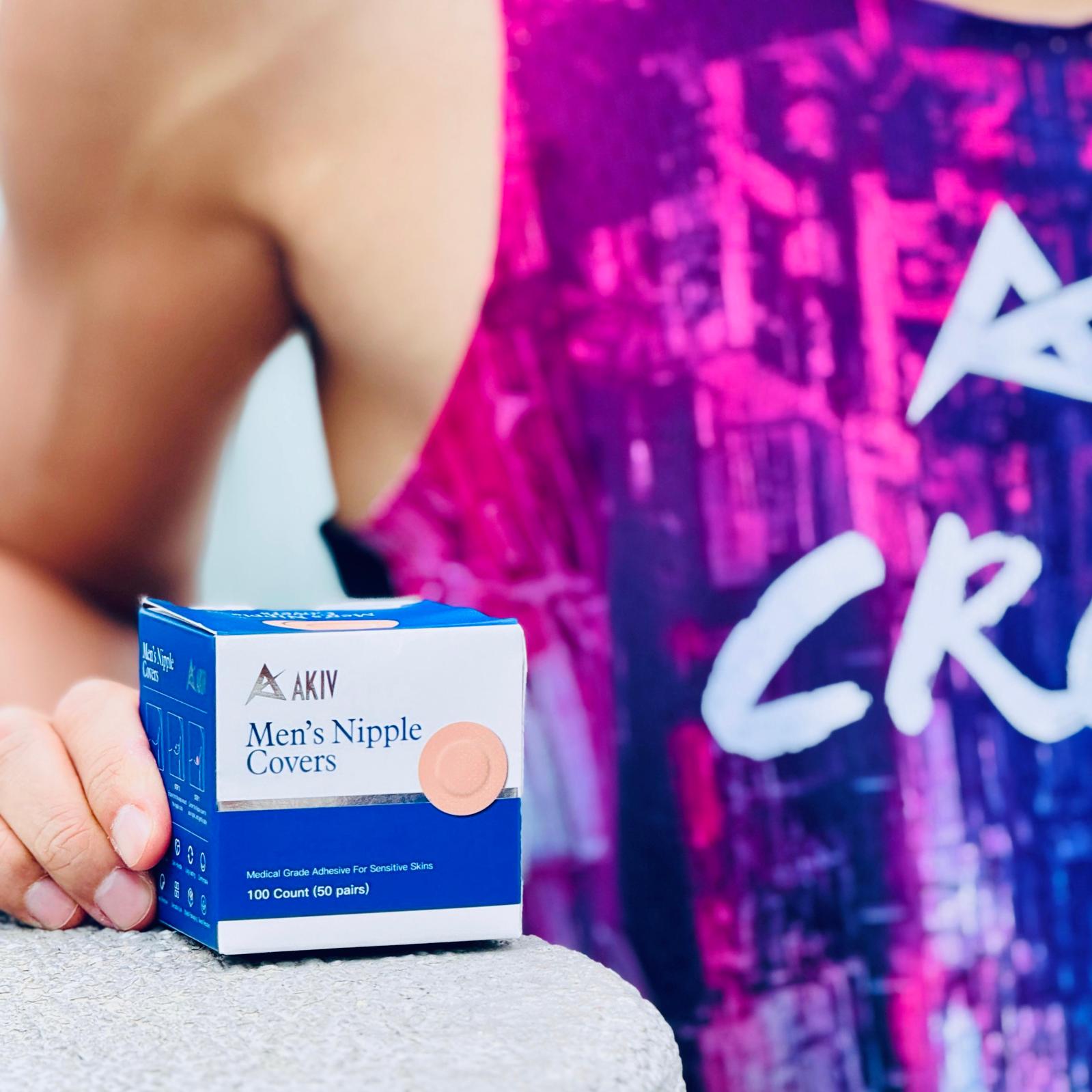 AKIV Men’s Nipple Covers Trial Pack
AKIV 男士乳貼試用裝