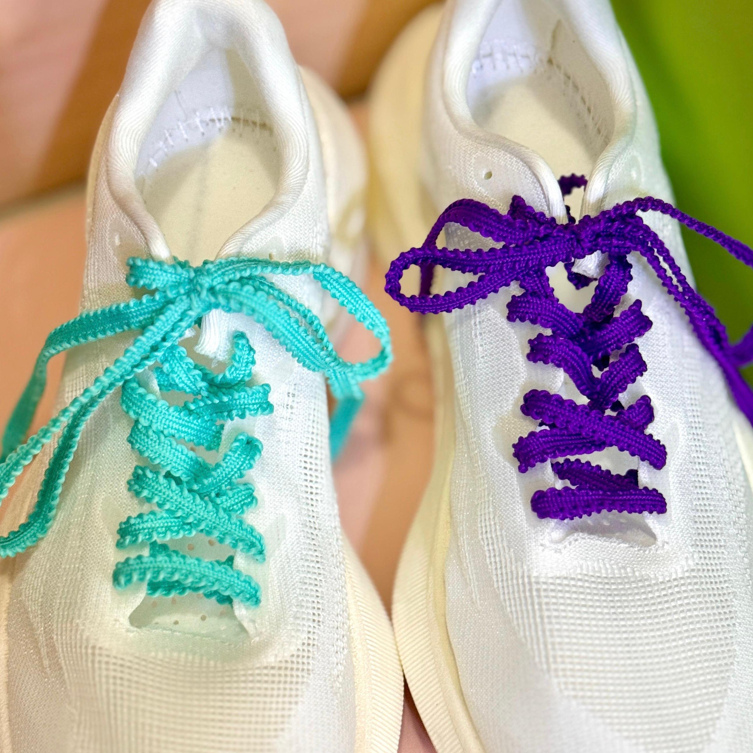 AKIV Running Sawtooth Laces | Aqua Spring
AKIV 跑步鋸齒鞋帶 | 新湖水綠