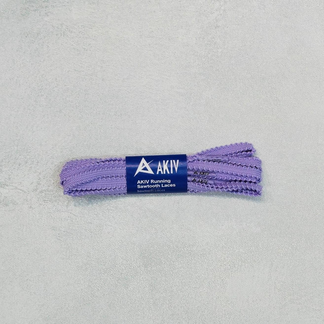 AKIV Running Sawtooth Laces | Violet Purple
AKIV 跑步鋸齒鞋帶 | 紫羅蘭