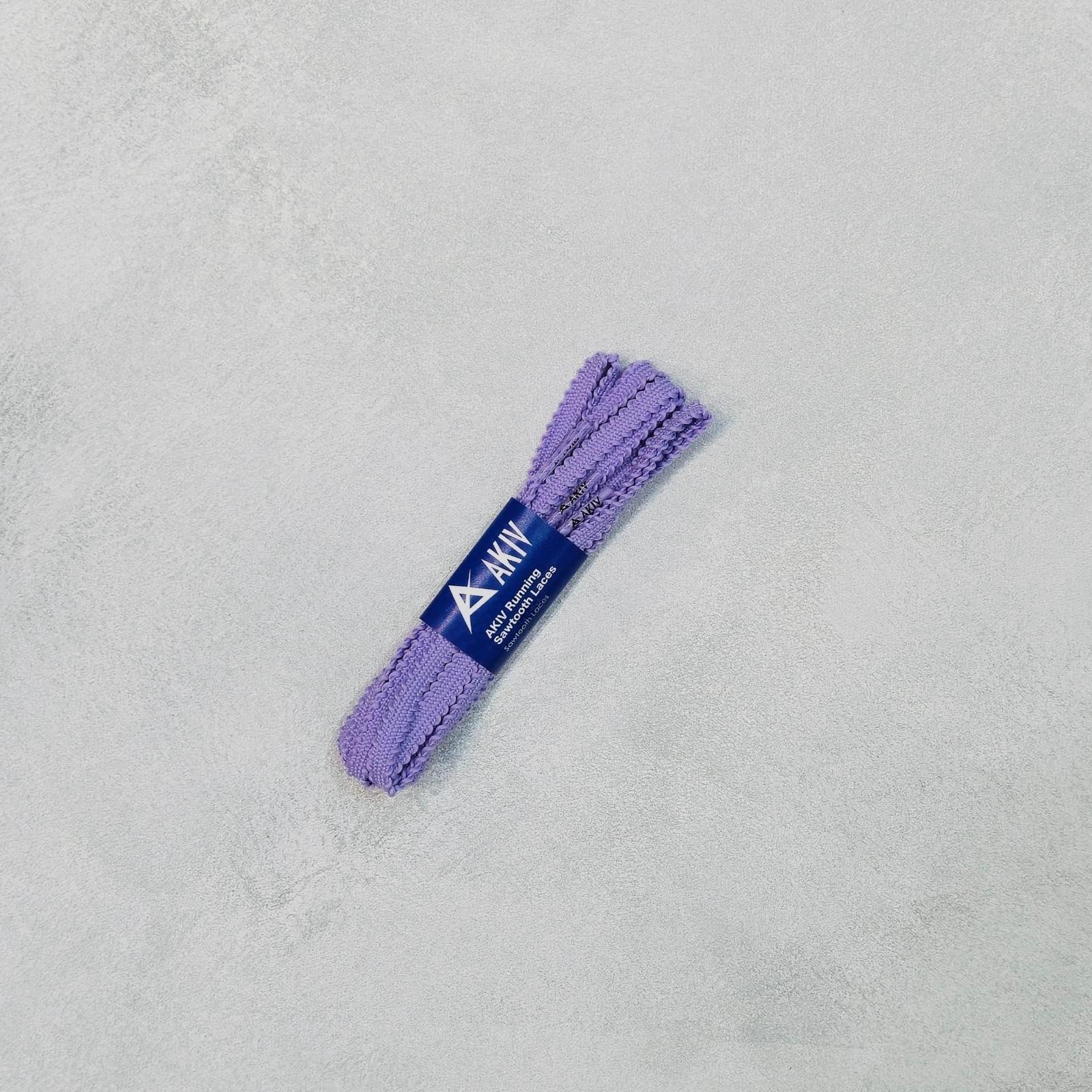 AKIV Running Sawtooth Laces | Violet Purple
AKIV 跑步鋸齒鞋帶 | 紫羅蘭