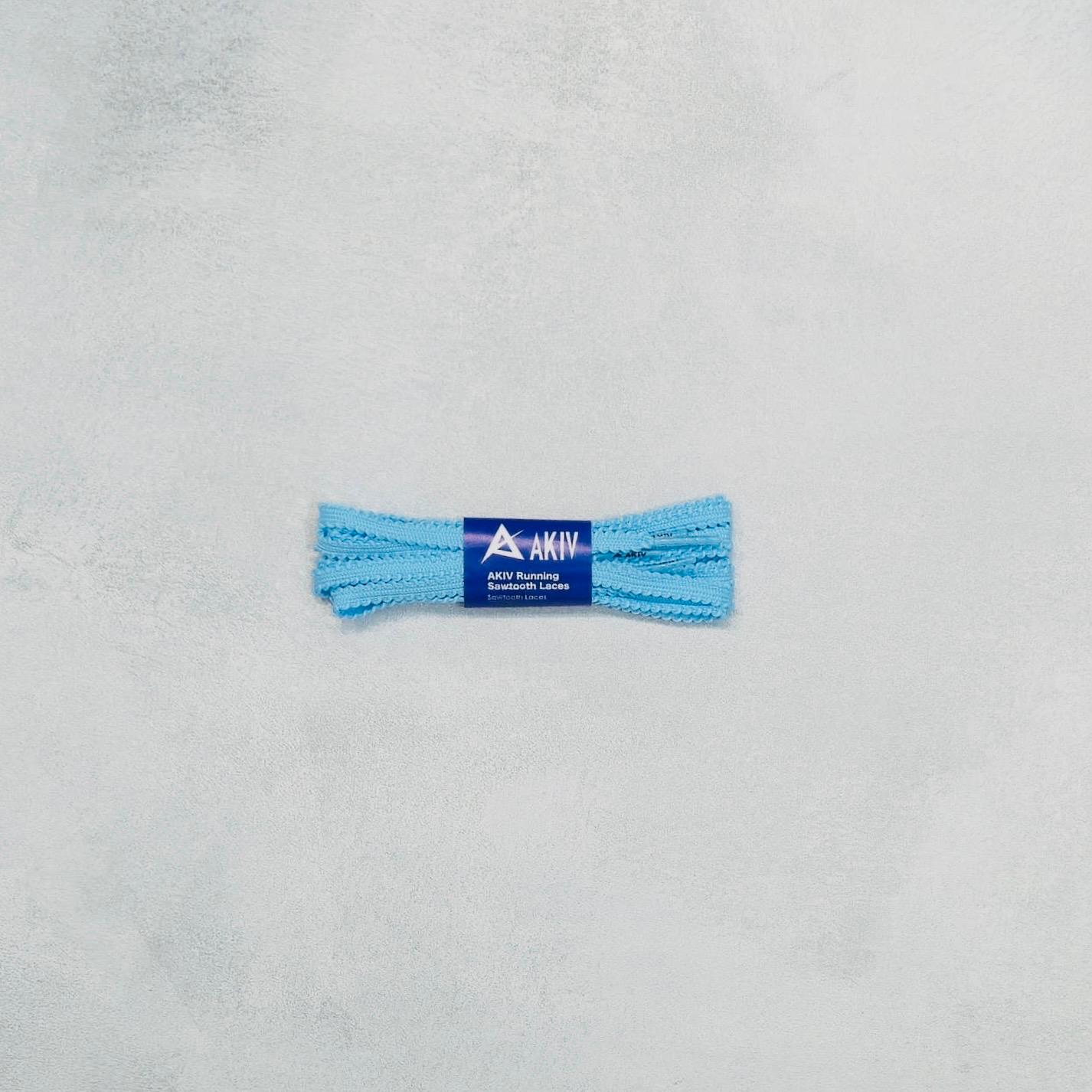 AKIV Running Sawtooth Laces | Dreamy Blue
AKIV 跑步鋸齒鞋帶 | 夢幻藍