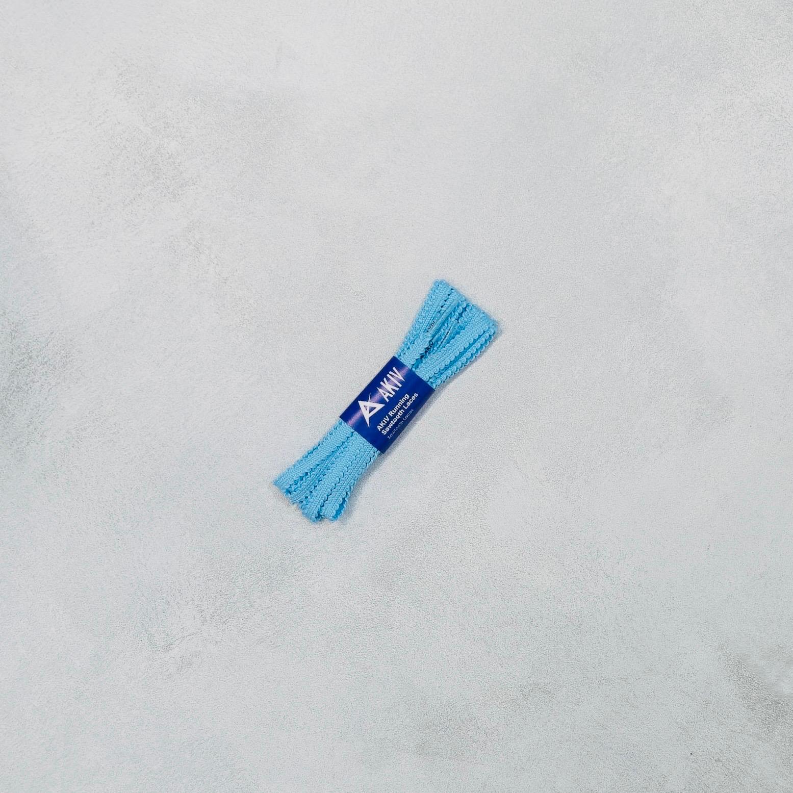 AKIV Running Sawtooth Laces | Dreamy Blue
AKIV 跑步鋸齒鞋帶 | 夢幻藍