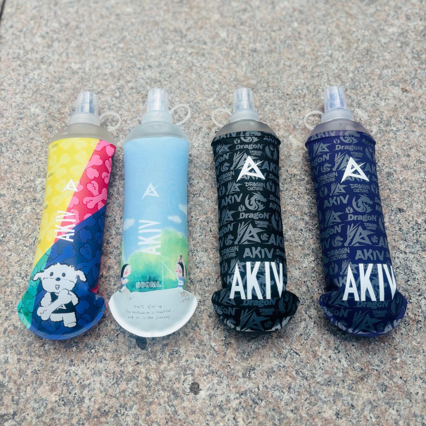 AKIV Soft Water Flask 500ml | Foldable | Barry & Bonne
AKIV 軟水樽 500ml | 扁身版 | Barry & Bonne