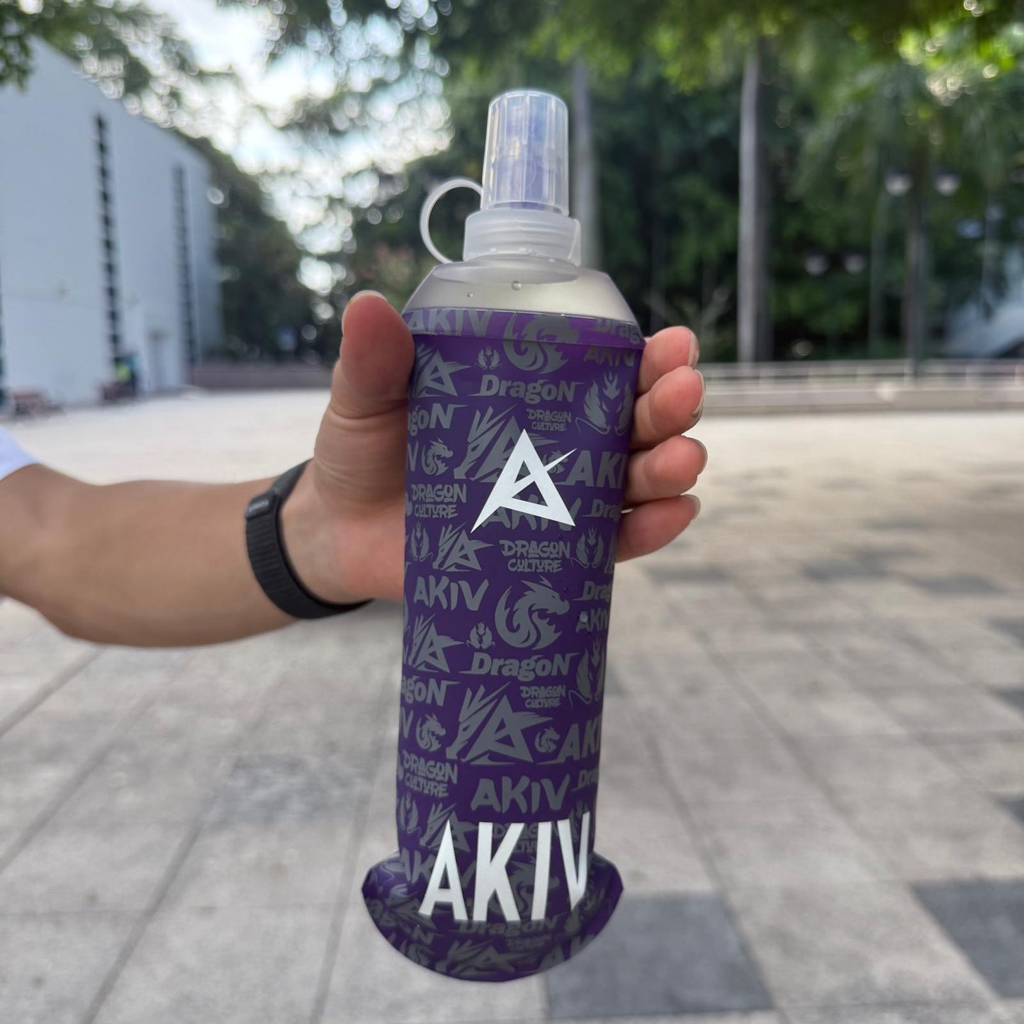 AKIV Soft Water Flask 500ml Dragon Culture Series | Foldable | Purple
AKIV 軟水樽 500ml 龍之文化系列 | 扁身版 | 紫色