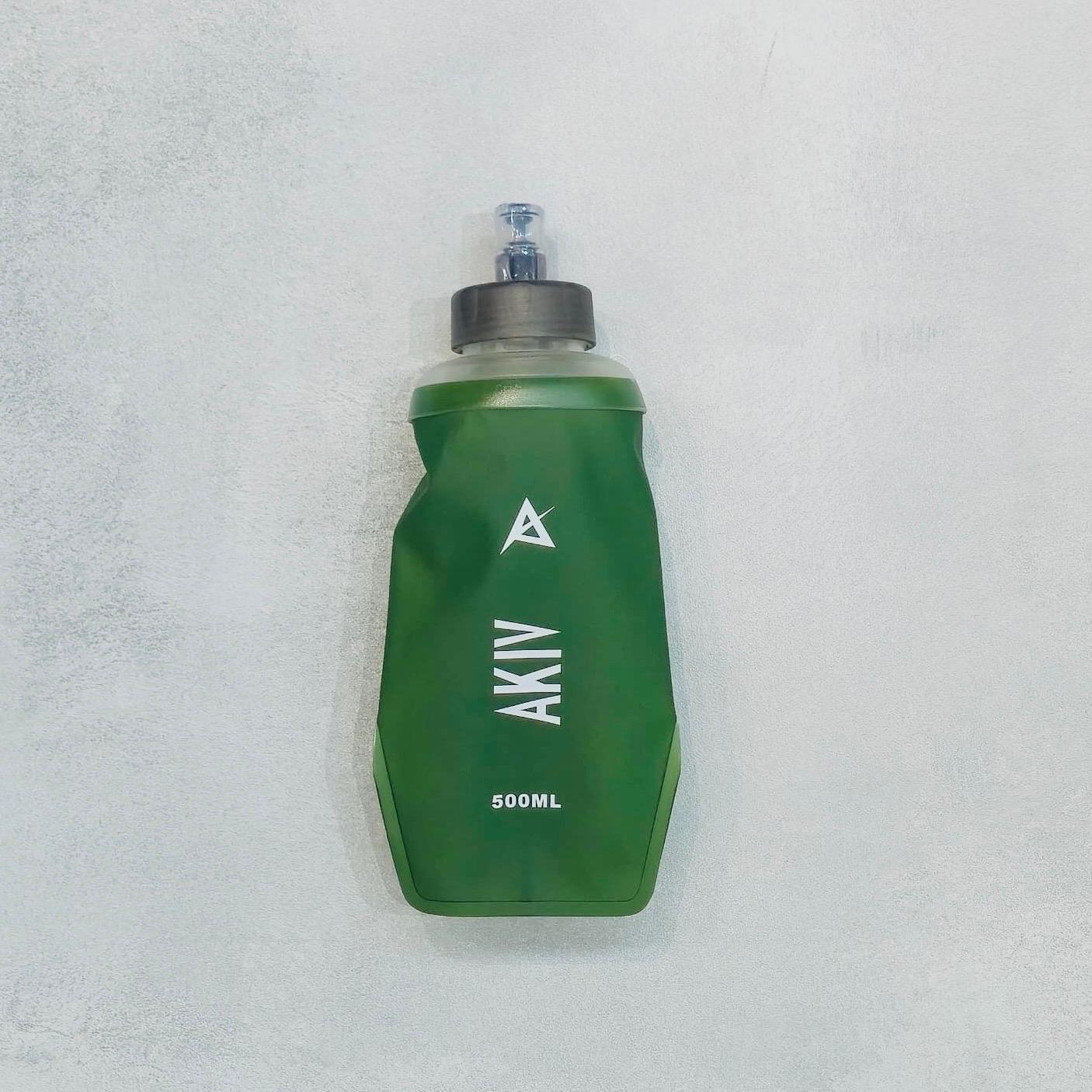 AKIV Wide Opening Soft Water Flask 500ml | Foldable | Earth Green
AKIV 闊口徑軟水樽 500ml | 扁身版 | 大地綠色