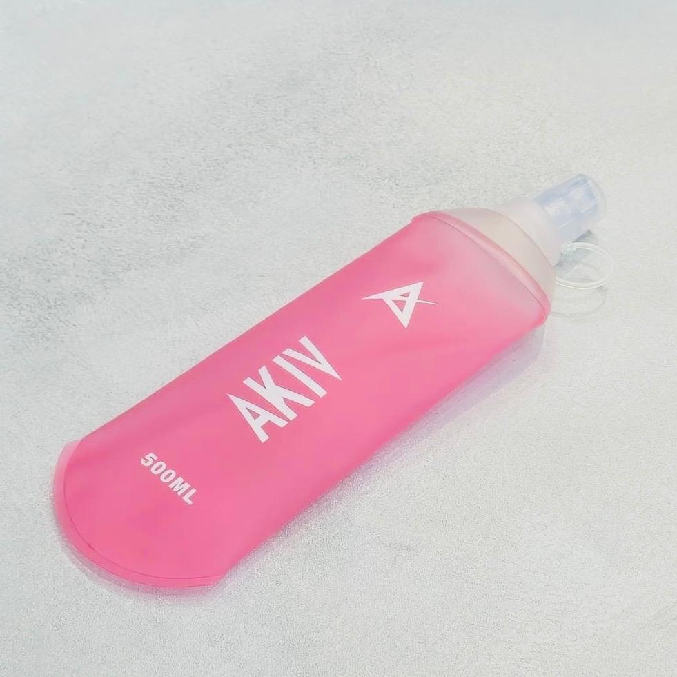 AKIV Soft Water Flask 500ml | Limited Edition Color | Foldable | Bright Pink
AKIV 軟水樽 500ml | 限量顏色 | 扁身版 | 淺粉色