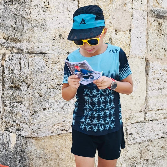 Pre-order:Deliver in 14-21 days | AKIV Ultralight Training T-Shirt Kids | Green