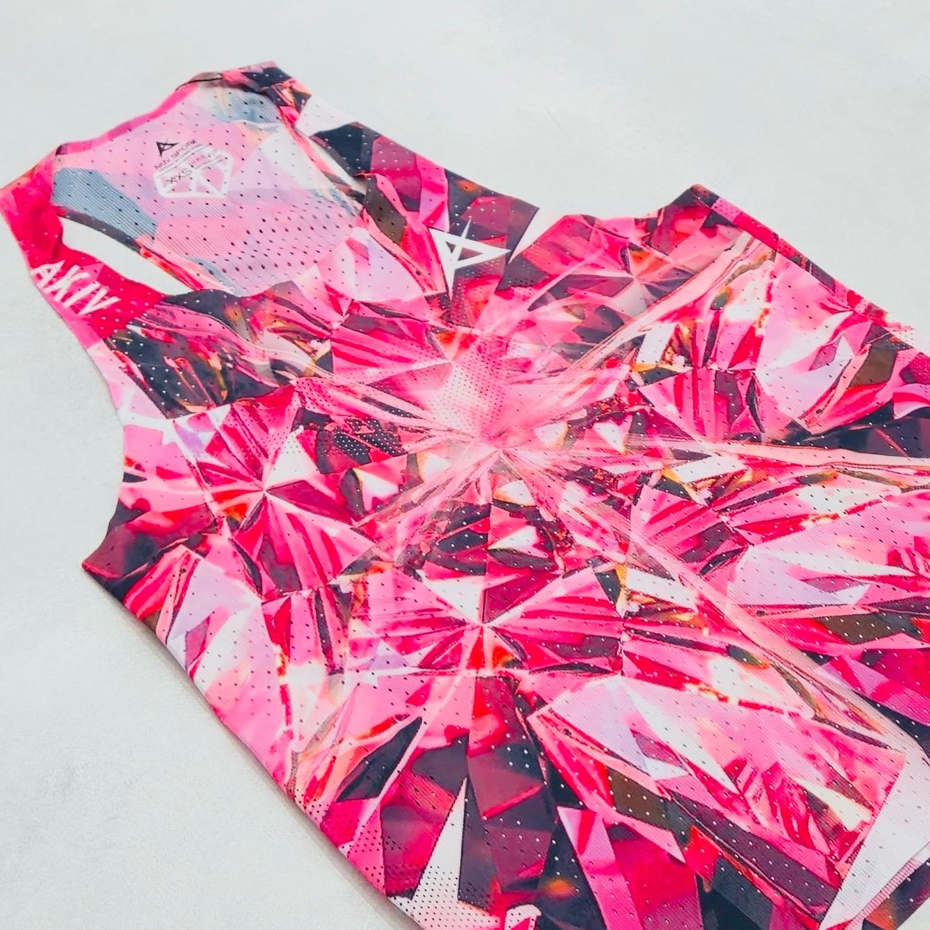 AKIV Elite Singlet Unisex | Pink Diamond
AKIV 精英比賽背心男女款 | 粉鑽