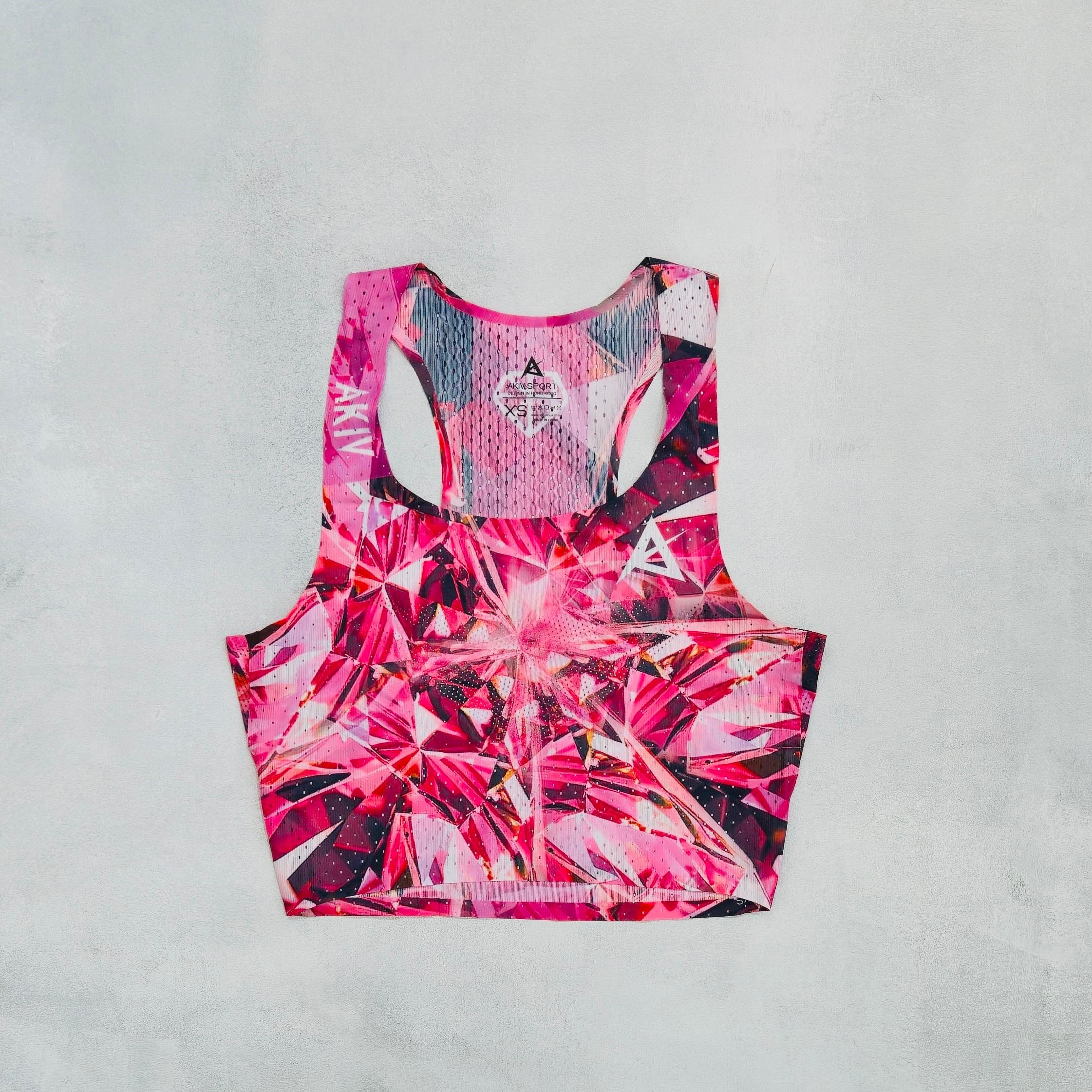 AKIV Elite Top Women | Pink Diamond
AKIV 精英比賽短版背心女裝 | 粉鑽