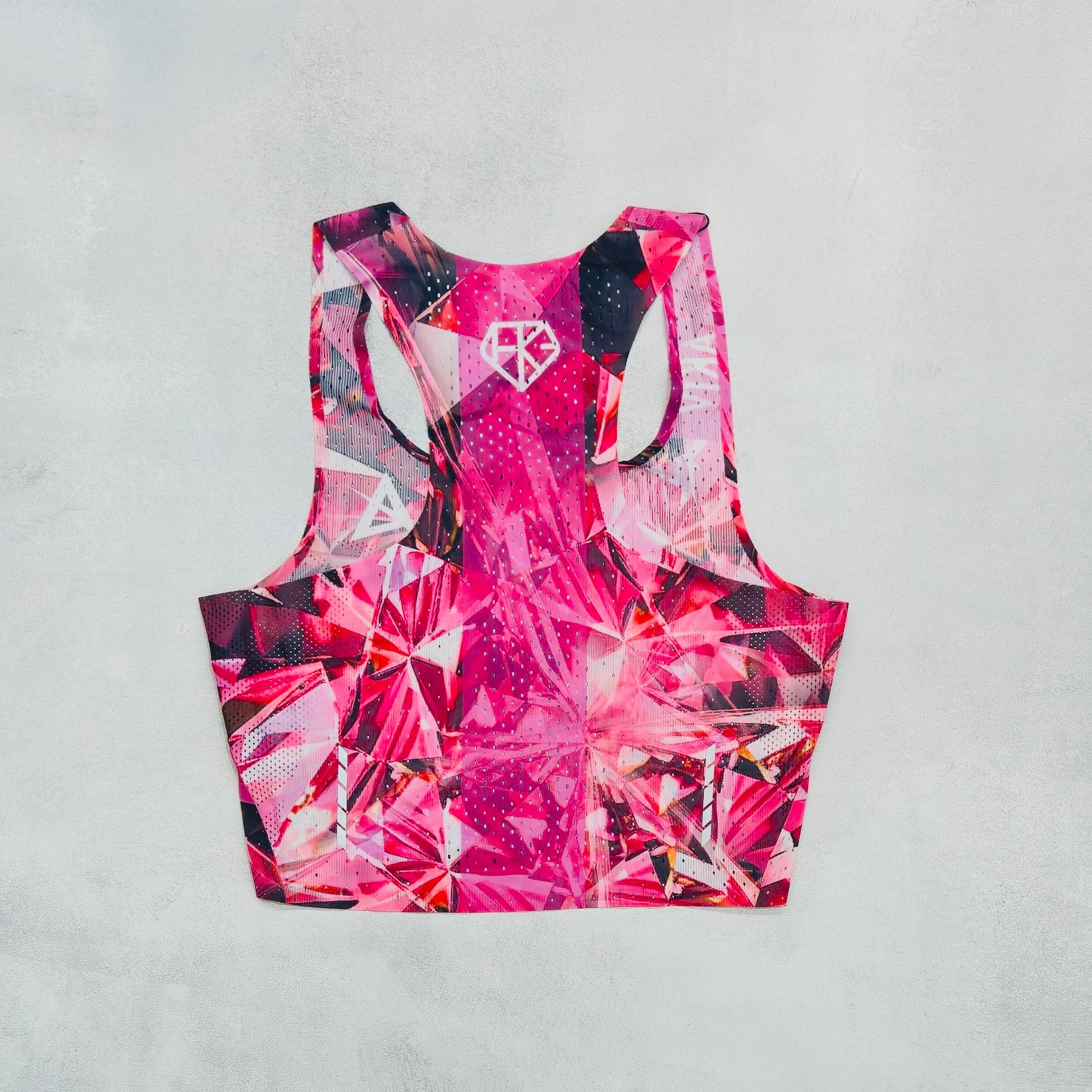 AKIV Elite Top Women | Pink Diamond
AKIV 精英比賽短版背心女裝 | 粉鑽