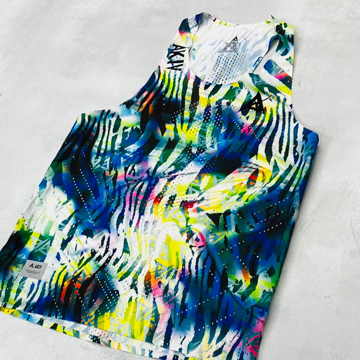 AKIV AeroPro Singlet Unisex | Tropical Energy
AKIV 空力競速背心男女款 | 熱帶能量