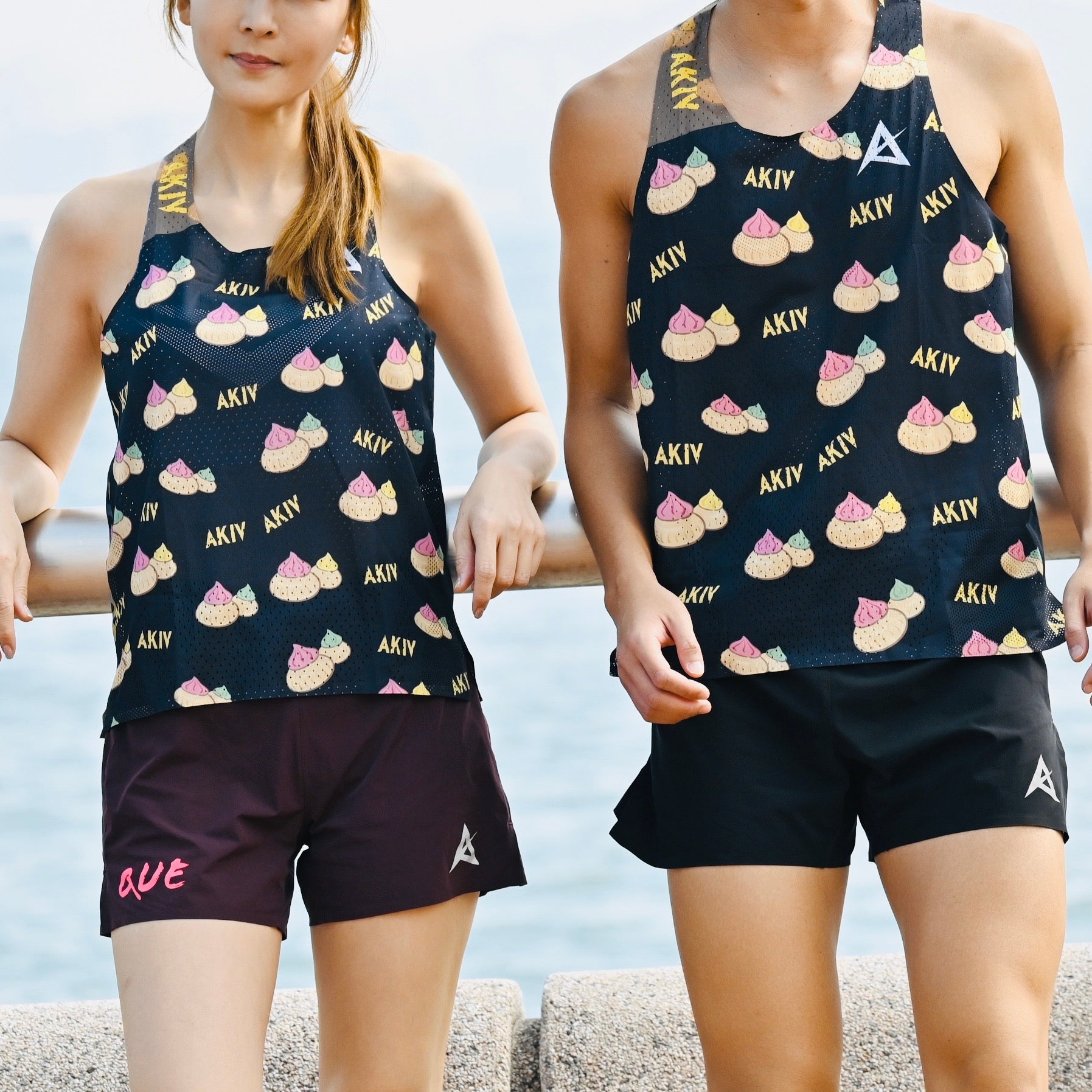 AKIV Elite Singlet Unisex | Iced Gem Biscuits