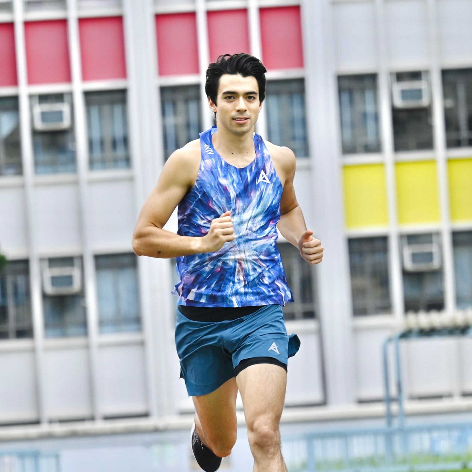 AKIV Elite Singlet Unisex | Blue Diamond