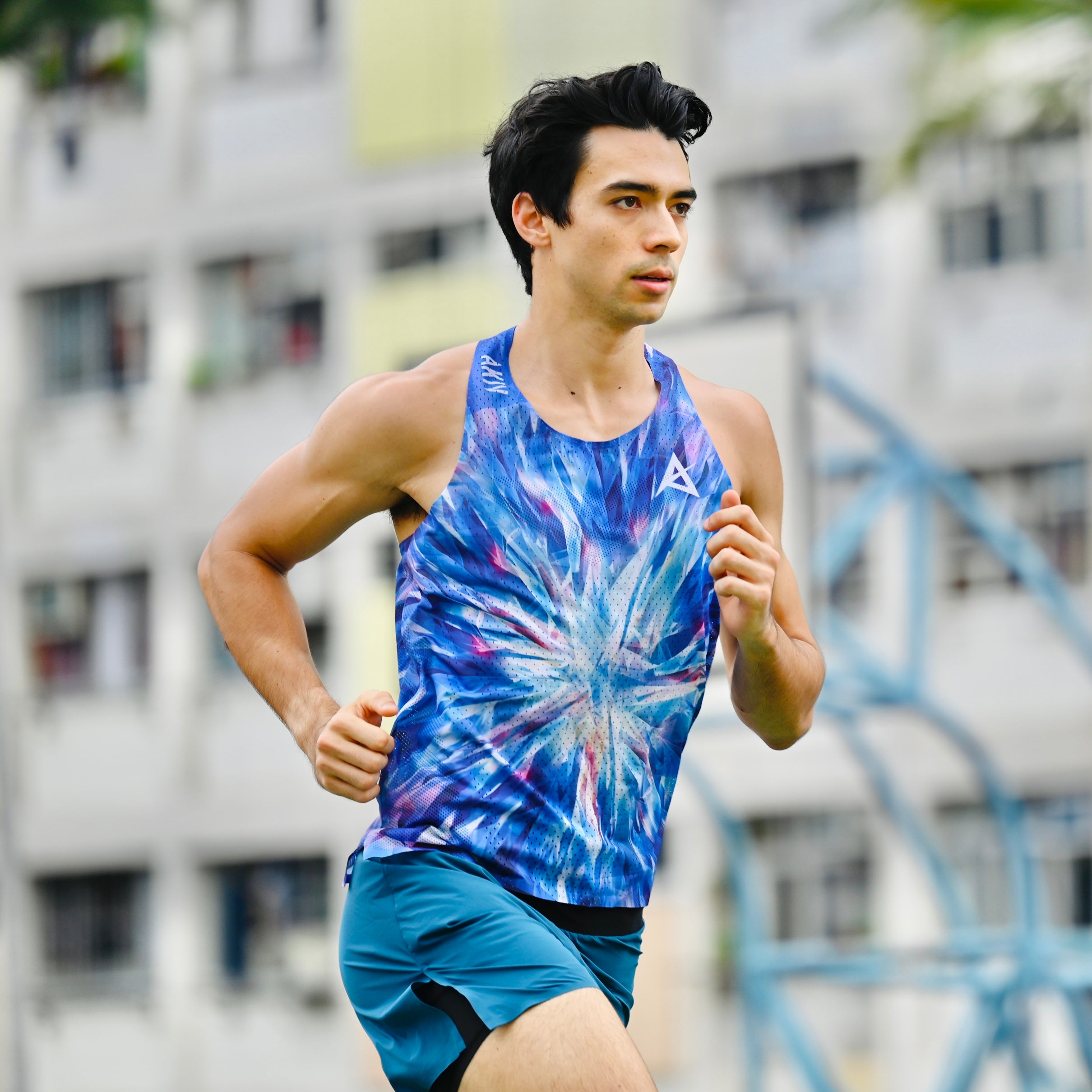 AKIV Elite Singlet Unisex | Blue Diamond