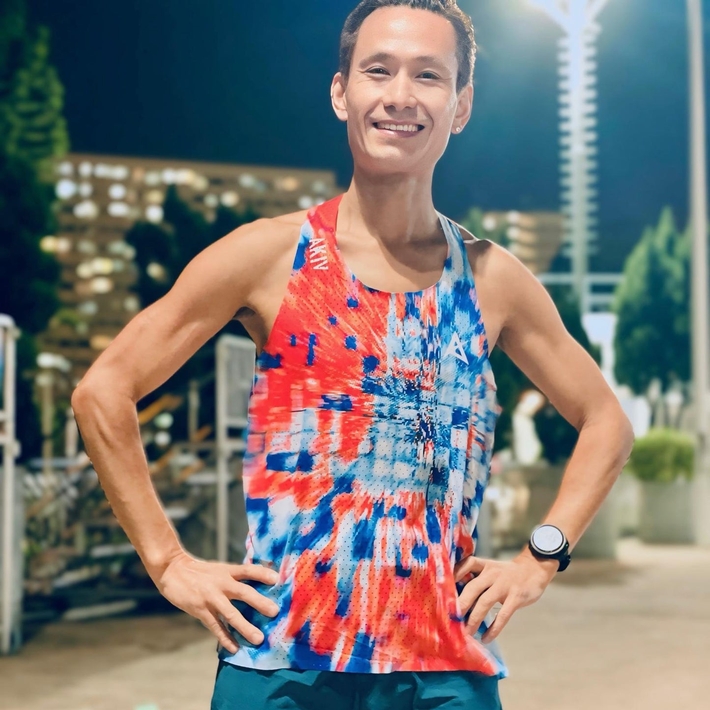 AKIV Elite Singlet Unisex | Dynamic Flow
AKIV 精英比賽背心男女款 | 立體流影