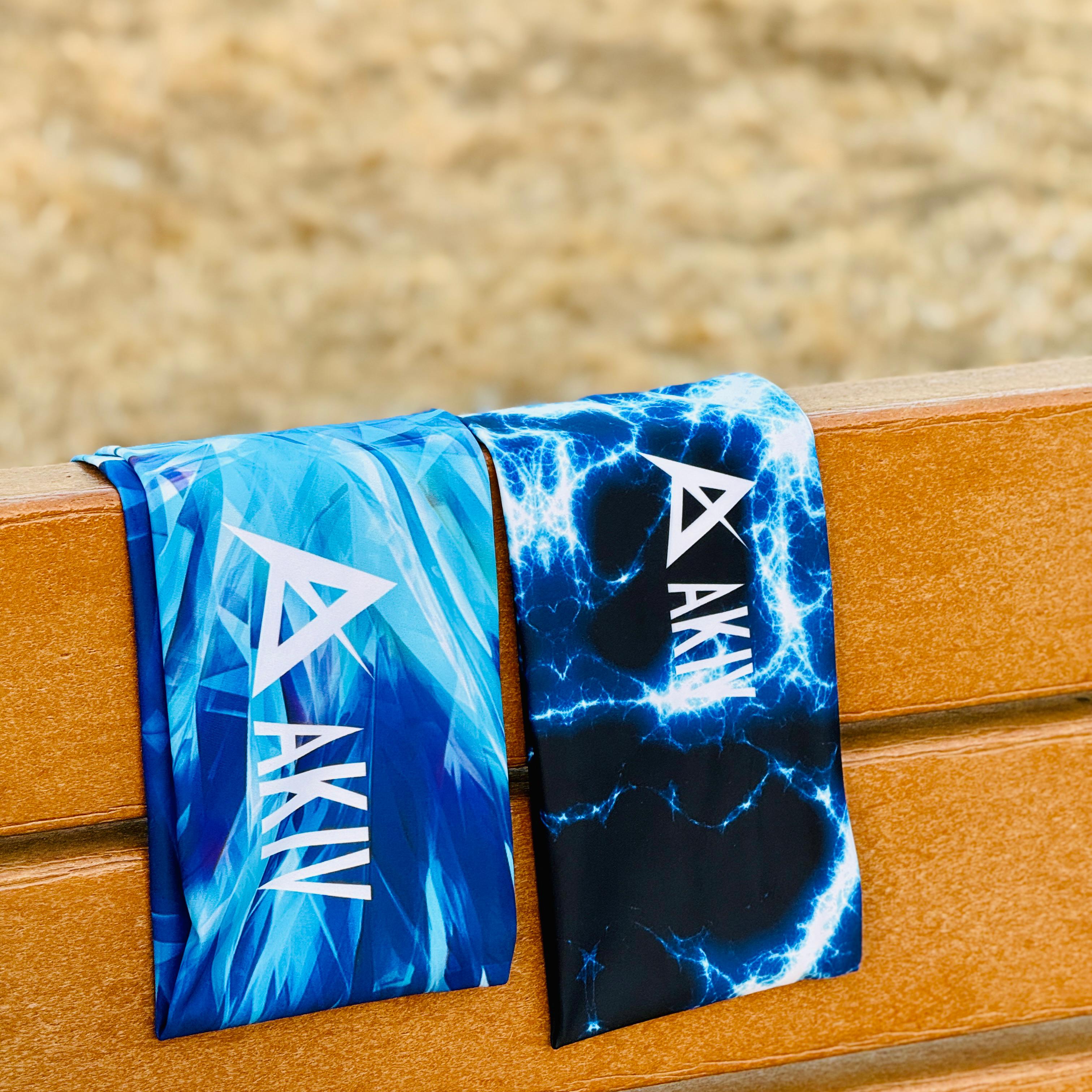 AKIV Silicone Anti-Slip Liner Headscarf | Lightning Blue
AKIV 硅膠防滑內襯頭巾 | 藍閃電