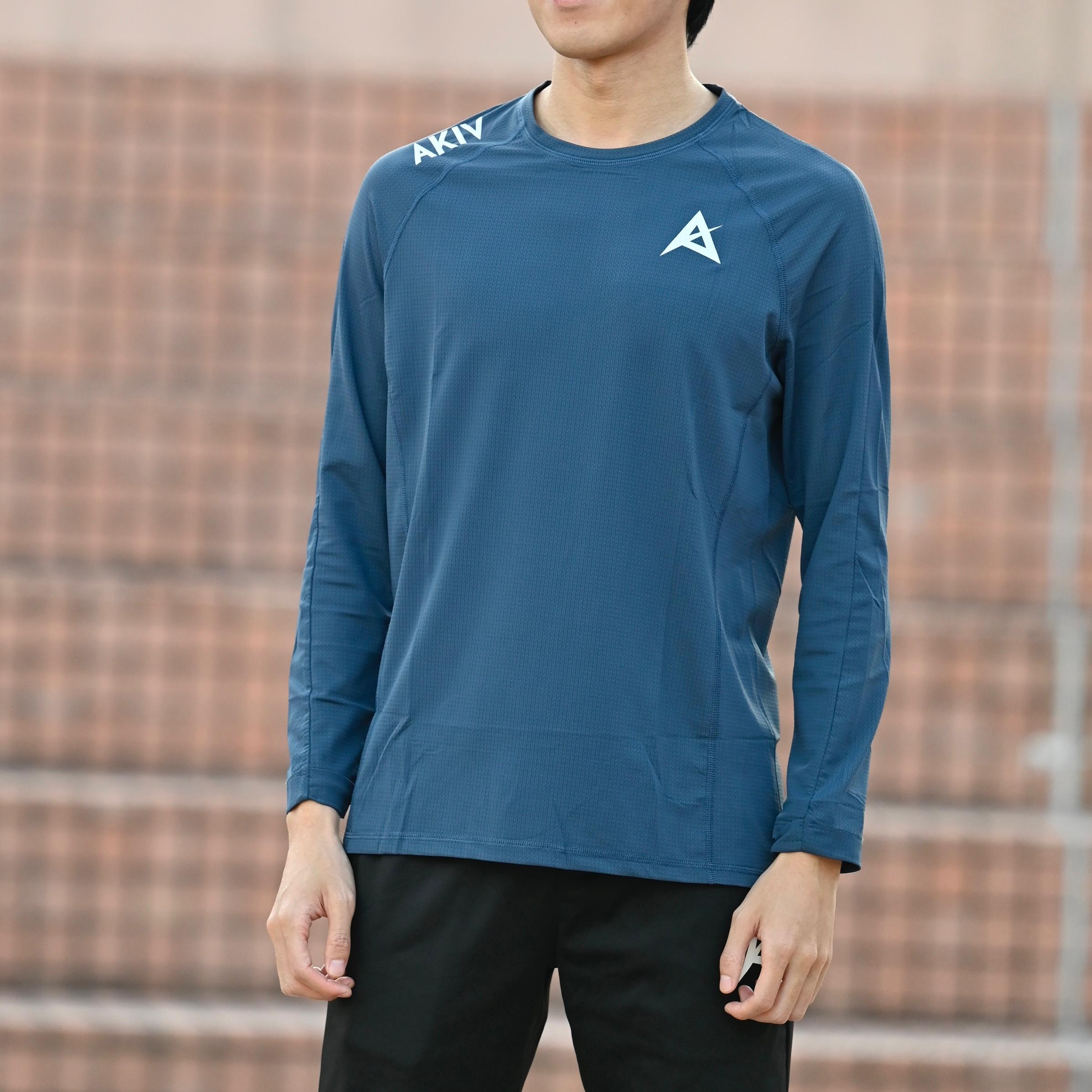 AKIV Running Thin Style Long Sleeves Tee Unisex | Blue
AKIV 跑步薄款長袖T恤男女款 | 藍色