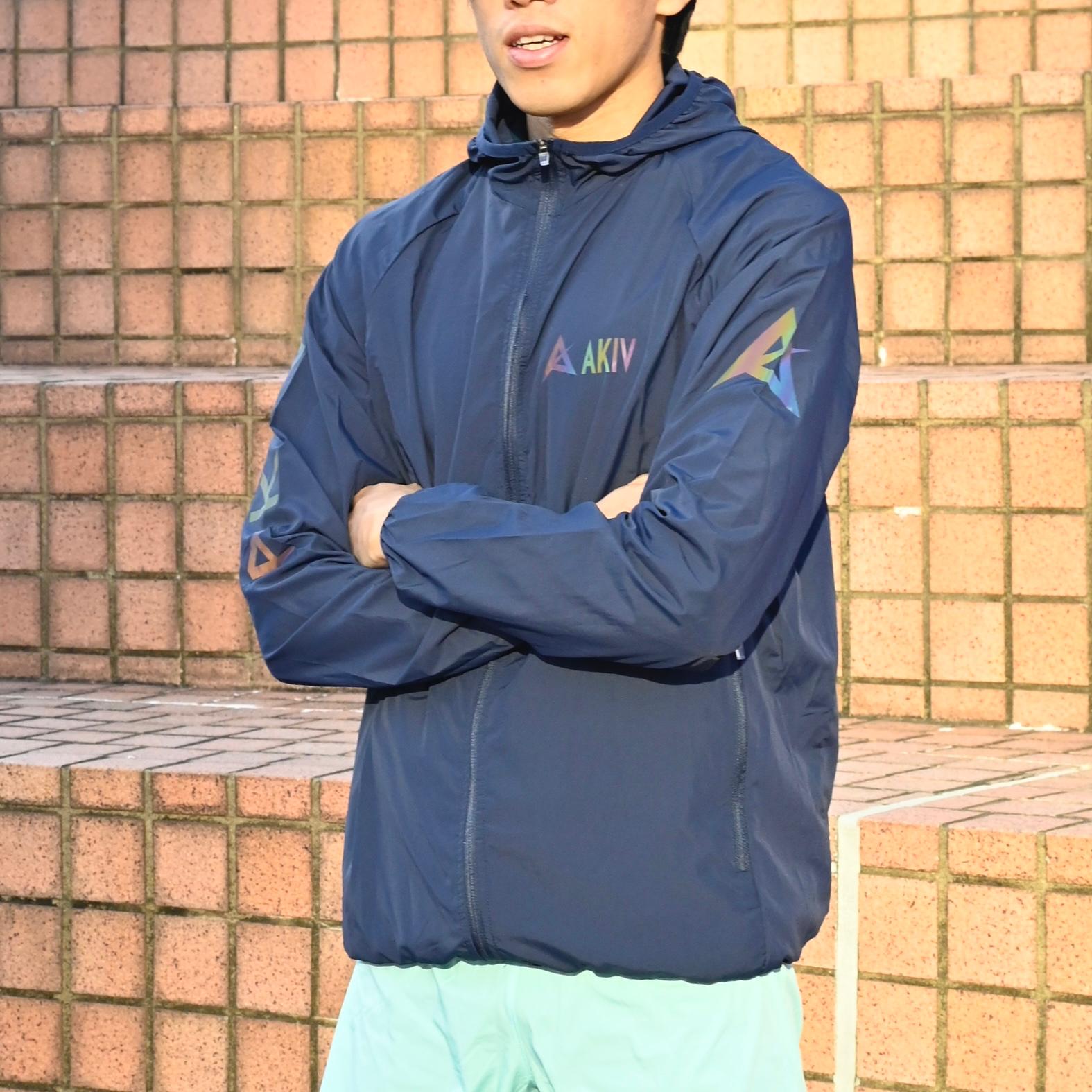 AKIV Running Breathable Waterproof Packable Jacket Unisex | Navy
AKIV 跑步透氣跣水收納式風褸男女款 | 深藍色