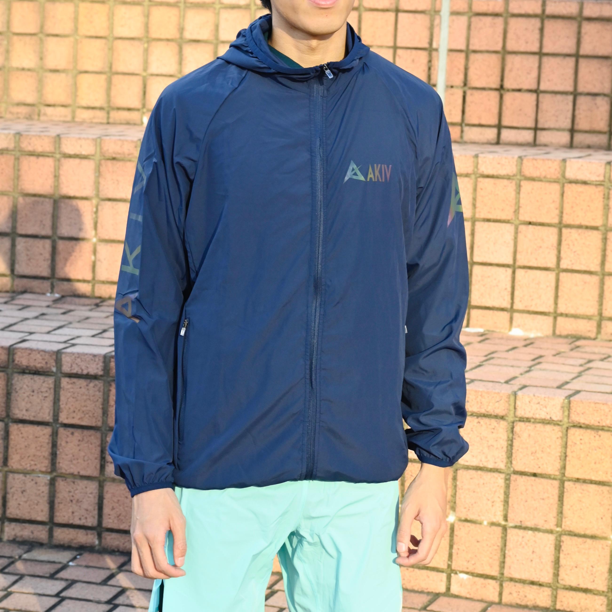 AKIV Running Breathable Waterproof Packable Jacket Unisex | Navy
AKIV 跑步透氣跣水收納式風褸男女款 | 深藍色