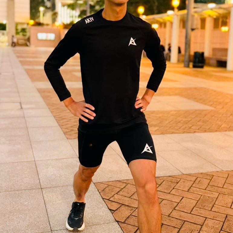 AKIV Classic Training Tights Unisex | Black