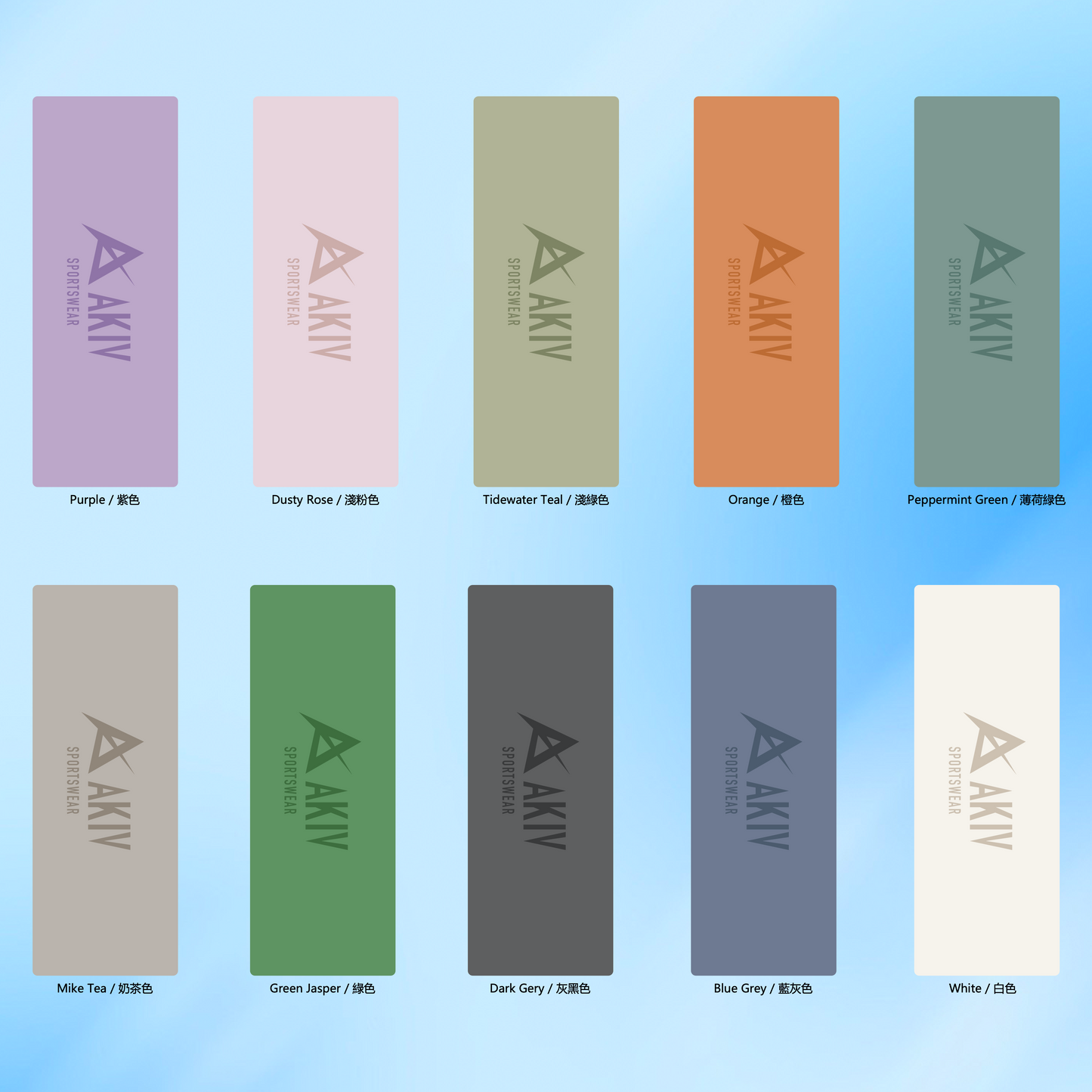AKIV Yoga Mat 5mm (Expected restock delivery - 14 days)
