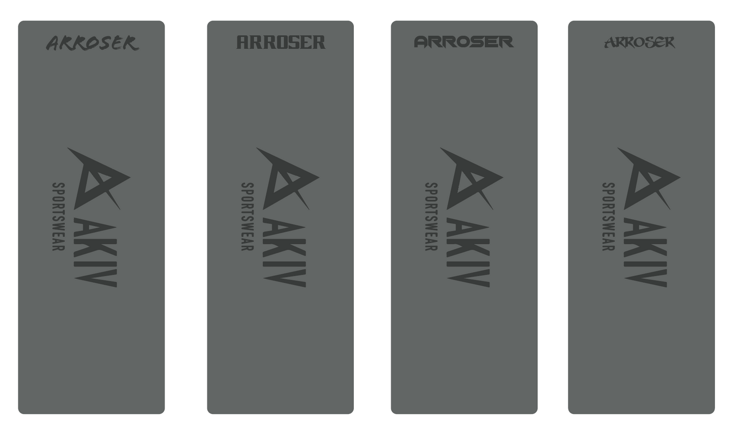 AKIV Yoga Mat 5mm (Tailor Made Logo Or Name)