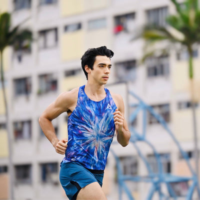 AKIV Elite Singlet Unisex | Blue Diamond