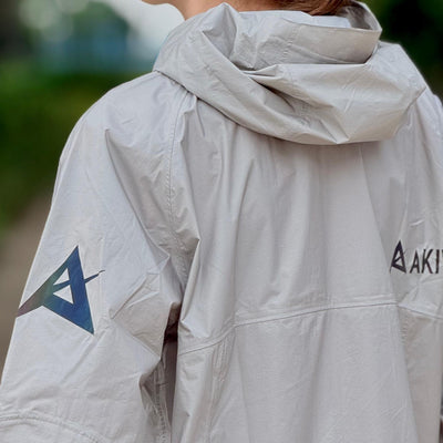 AKIV 雲跡 20K 機能收納式風褸男女款 | 霧灰