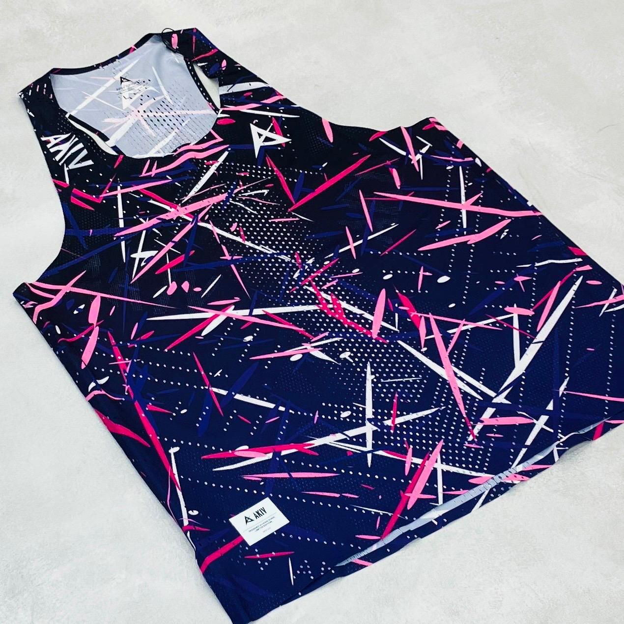 AKIV AeroPro Singlet Unisex | Mirage Sakura Flow
AKIV 空力競速背心男女款 | 幻櫻流影