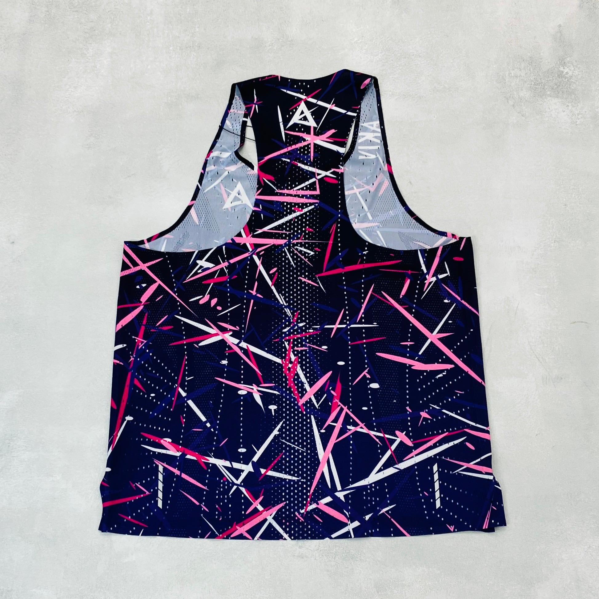 AKIV AeroPro Singlet Unisex | Mirage Sakura Flow
AKIV 空力競速背心男女款 | 幻櫻流影
