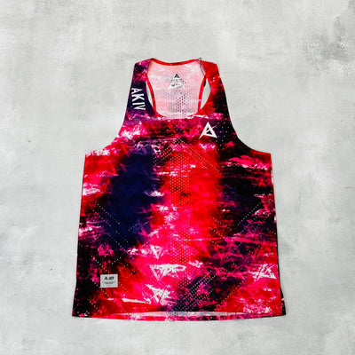 AKIV AeroPro Singlet Unisex | Red Rush
AKIV 空力競速背心男女款 | 紅焰狂奔