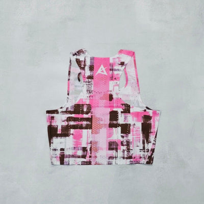AKIV AeroPro Top Women | Sakura Plaid Dream
AKIV 空力競速短版背心女裝 | 櫻粉夢格