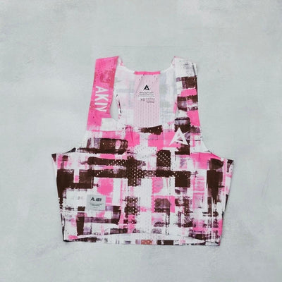 AKIV AeroPro Top Women | Sakura Plaid Dream
AKIV 空力競速短版背心女裝 | 櫻粉夢格