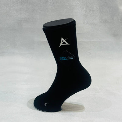 AKIV High-Cut Coolmax Running Black Socks Unisex | Free Size | White A Edition
AKIV 高筒Coolmax黑色跑步襪男女款 | 均碼 | 白色A版