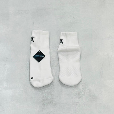AKIV Mid-Cut Coolmax Running White Socks Unisex | Free Size | Black A Edition
AKIV 中筒Coolmax白色跑步襪男女款 | 均碼 | 黑色A版