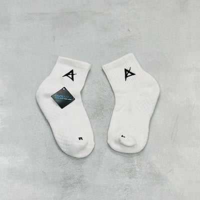 AKIV Mid-Cut Coolmax Running White Socks Unisex | Free Size | Black A Edition
AKIV 中筒Coolmax白色跑步襪男女款 | 均碼 | 黑色A版