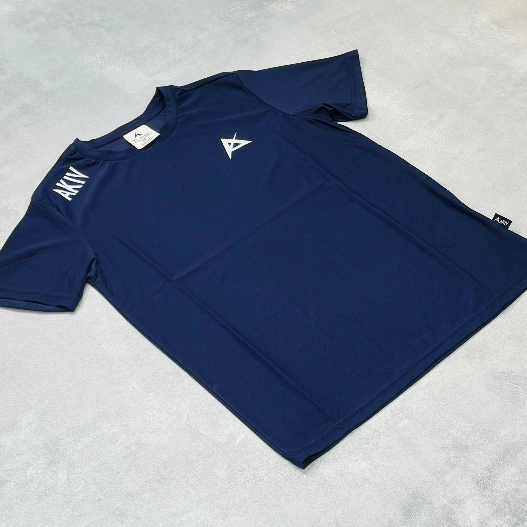 AKIV Chill Touch Quick Dry Tee | Navy Blue
AKIV 冰涼觸感跑步T恤 | 藍色