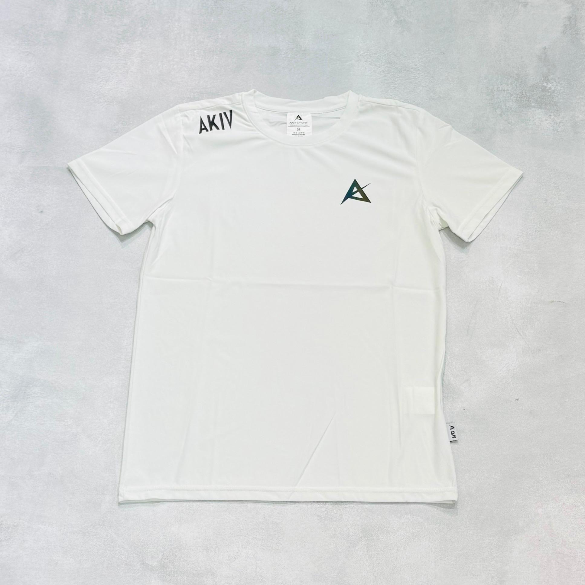 AKIV Chill Touch Quick Dry Tee | White
AKIV 冰涼觸感跑步T恤 | 白色