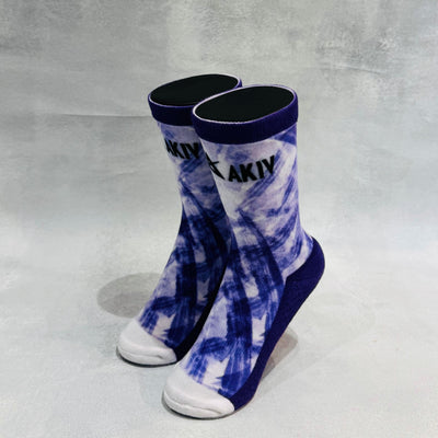 AKIV High-Cut Coolmax Light Cushion Running Socks Unisex | Free Size | Violet Motion
AKIV 高筒Coolmax輕氣墊跑步襪男女款 | 均碼 | 紫光域流線