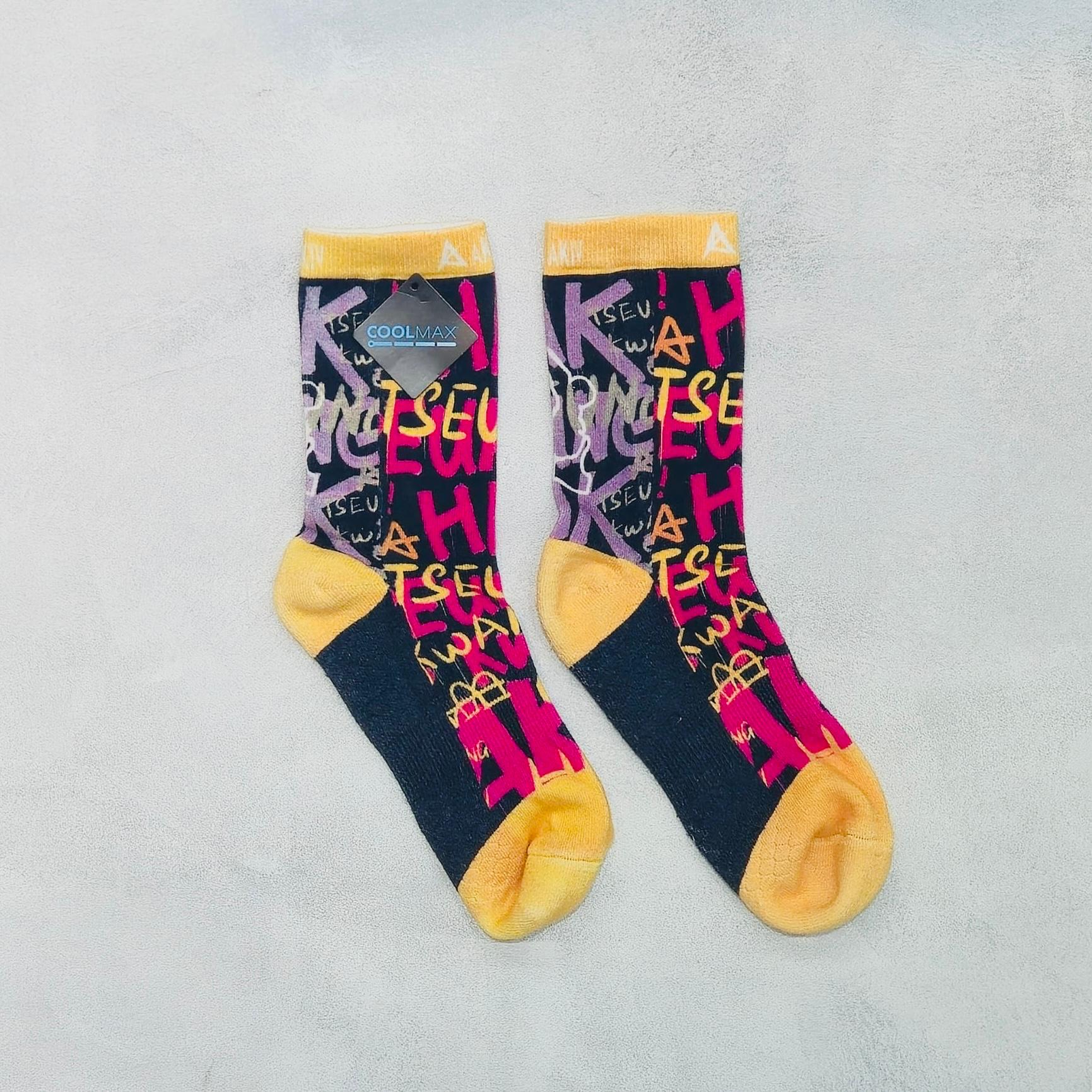 AKIV 高筒Coolmax輕氣墊跑步襪男女款 | 均碼 | 將軍澳