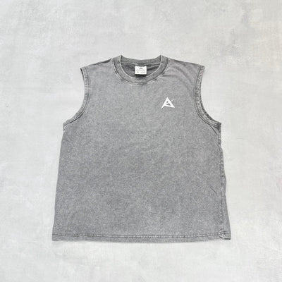 AKIV Cotton Tank Top Unisex | Graffiti Grey
棉質休閒款無袖背心男女款 | 塗鴉灰色