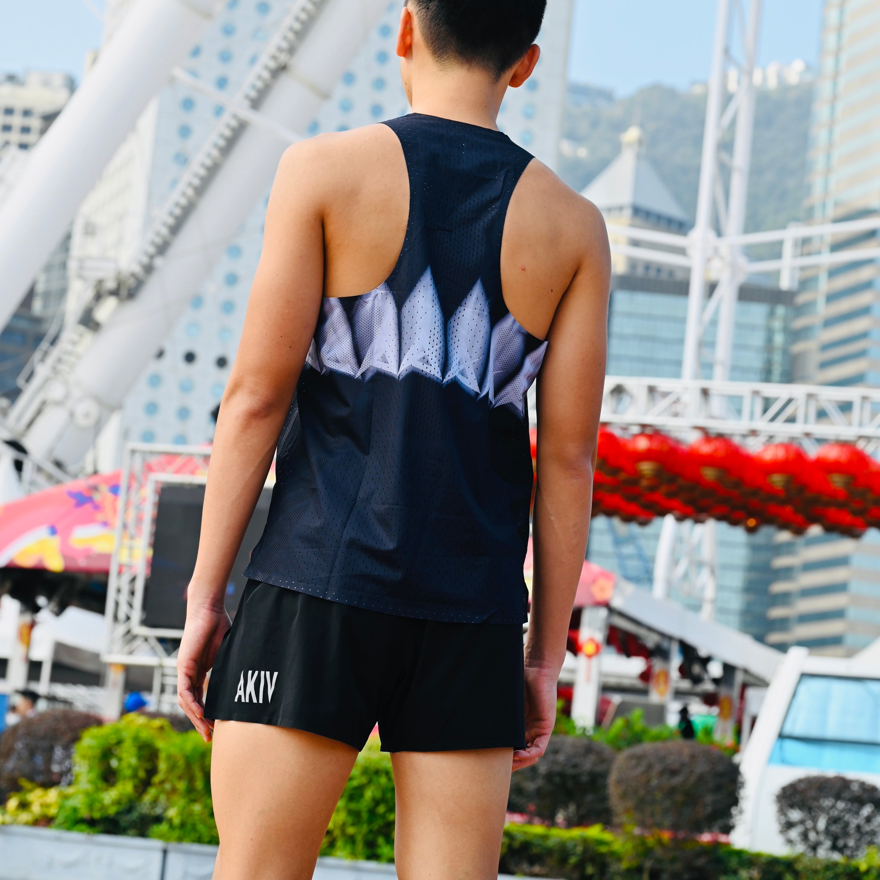 AKIV Elite Singlet Unisex | Flash Black