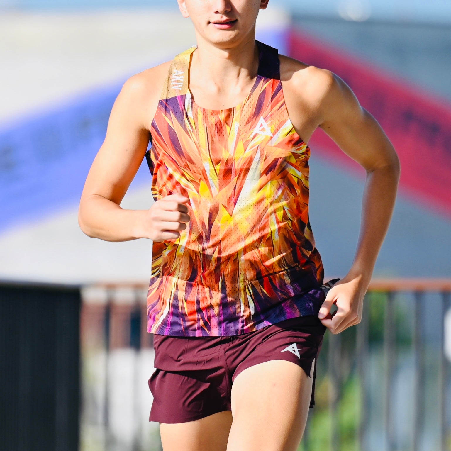 AKIV Elite Singlet Unisex | Gold Diamond